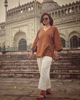 Earth Inspired Deep Brown Co-Ord Set