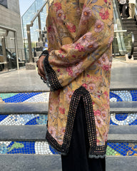 Gulbahar Mustard yellow Farshi Set